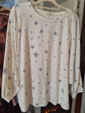Crew Neck Dolman Top